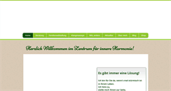 Desktop Screenshot of innereharmonie.at